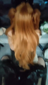 黑丝明日香cosplay被猛男后入中出