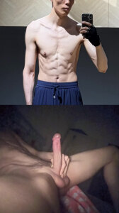 17cm腹肌猛男狠干骚逼女粉丝 私信前先看简介