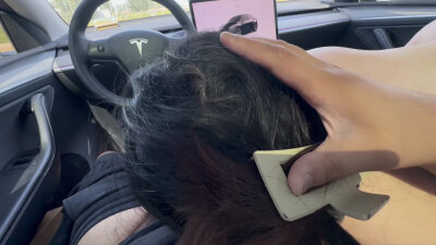 车里跟女朋友搞起来，紧张得要命(完整版)